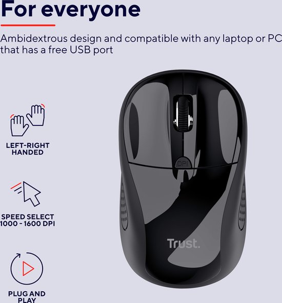 Trust Primo Draadloze Mouse — extra foto 7