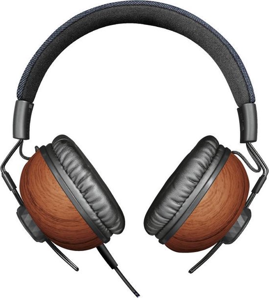 Trust Noma Headset met ingebouwde microfoon Kleur Denim Wood — extra foto 0