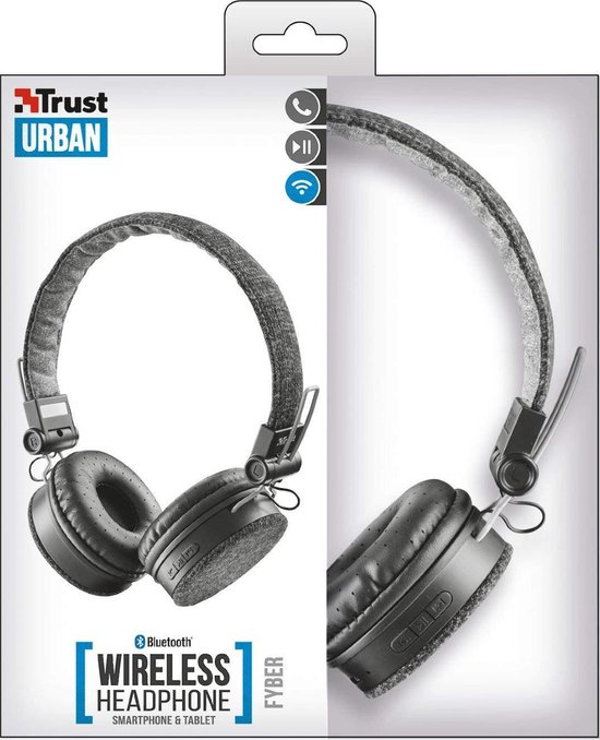 Trust Urban Revolt Fyber Headphone - Dark Denim