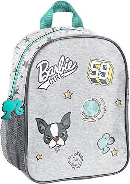 Barbie Rugzak - 28 cm hoog - Grijs
