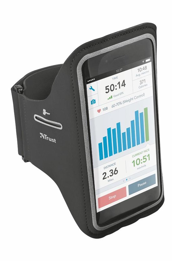 Bracus Sports Arm Band for iPhone6/6S - black